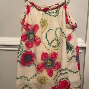 Summer strappy blouse